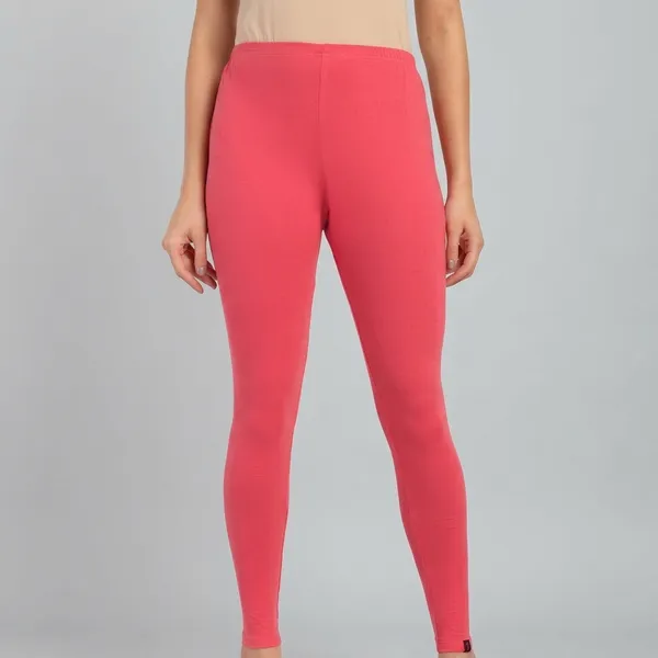 Pink_Cotton_High_Waist_Anker_Leanth_Leggings_For_Women