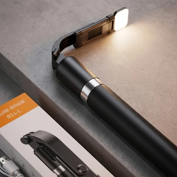 Selfie_Stick_Tripod_With_LED_Light_And_Wireless_Remote