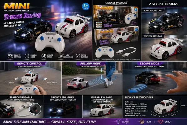 Usb_Rechargeable_Remote_Control_Racing_Car_White