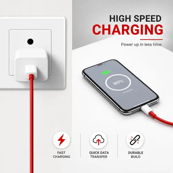 Caliber_Sonic_Usb-A_To_Usb-C_Braided_Charging_Cable_Red_-_Pack_of_2