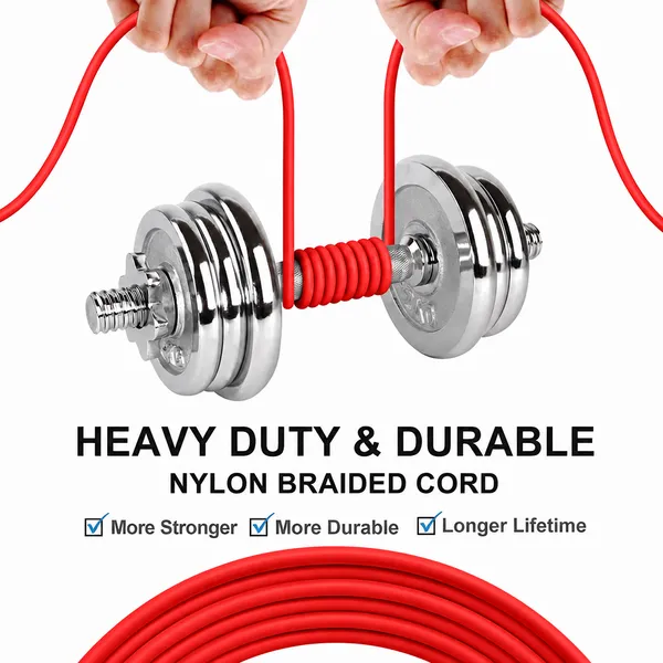 Caliber_Sonic_Usb-A_To_Usb-C_Braided_Charging_Cable_Red_-_Pack_of_2