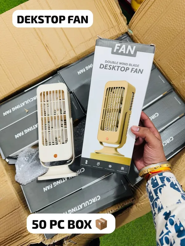 Abs_Plastic_Dual_Blade_Oscillating_Desktop_Table_Fan