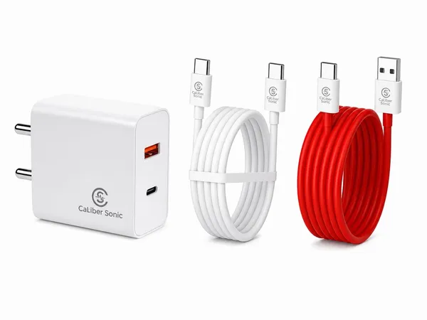 Caliber_Sonic_Wall_Charger_With_Dual_Cable_White