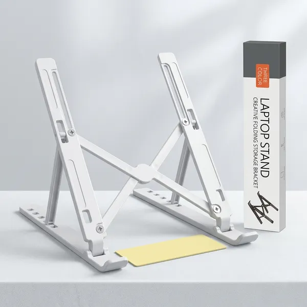 Foldable_Adjustable_Laptop_Stand_With_Storage_Bracket