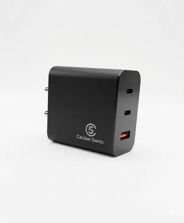Caliber_Sonic_65W_GaN_Fast_Wall_Charger_|_2_USB-C_+_1_USB-A_|_PD_PPS_QC_Fast_Charging_|_Compatible_with_USB-C_Devices_|_Black