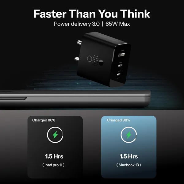 Caliber_Sonic_65W_GaN_Fast_Wall_Charger_|_2_USB-C_+_1_USB-A_|_PD_PPS_QC_Fast_Charging_|_Compatible_with_USB-C_Devices_|_Black