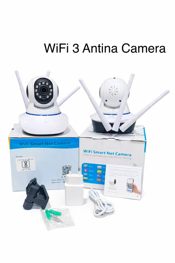 Wifi_Triple_Antenna_Smart_Security_Camera_With_Night_Vision