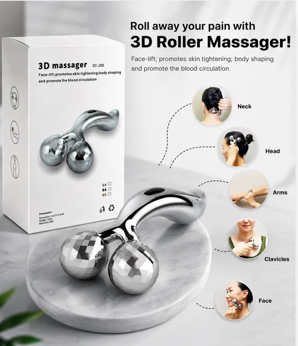 Zinc_Alloy_3D_Roller_Ball_Face_Body_Neck_Massager