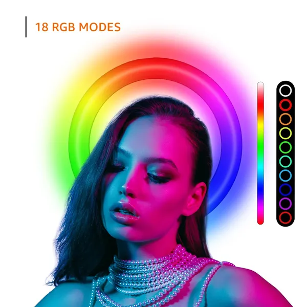Rgb_LED_Ring_Light_With_Phone_Holder_And_Usb_Cable