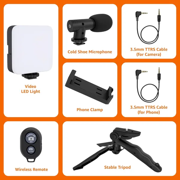 Video_Creator_Kit_With_Microphone_LED_Light_And_Tripod