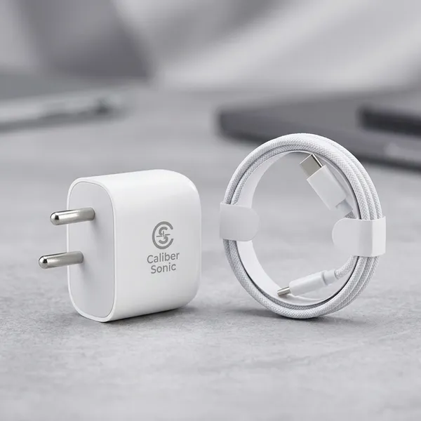 Caliber_Sonic_45W_Pd_Qc_Wall_Charger_With_Usb-C_Braided_Cable_1.2M_White