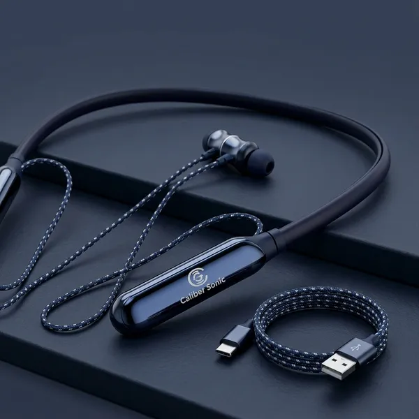 Caliber_Sonic_Luxury_Bluetooth_Neckband_100Hr_Chrome_Finish_Braided_Type-C