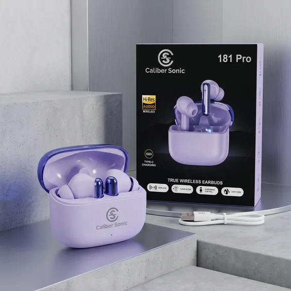Caliber_Sonic_181_Pro_Tws_Earbuds_40Hr_Chrome_Finish_Hifi_Touch_Control