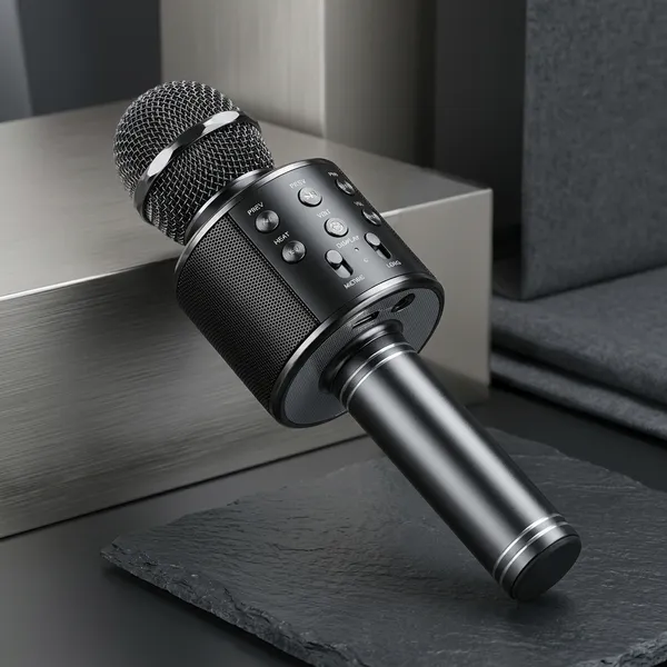 Wireless_Bluetooth_Karaoke_Microphone_With_Speaker