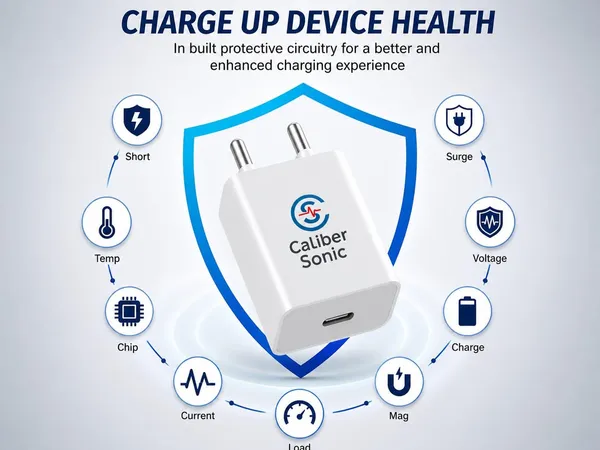 Caliber_Sonic_Fast_Charger_With_Usb-C_Cable_White