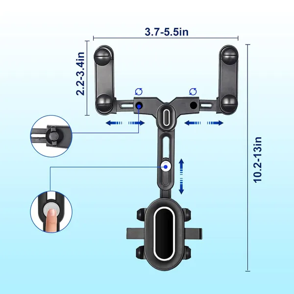 Rearview_Mirror_Long_Arm_Car_Phone_Holder_Stand_-_Pack_of_2