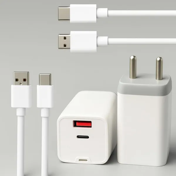 Caliber_Sonic_80W_Dual_Port_Usb-A_Usb-C_Pd_Wall_Charger_With_Cable_1.2M_White