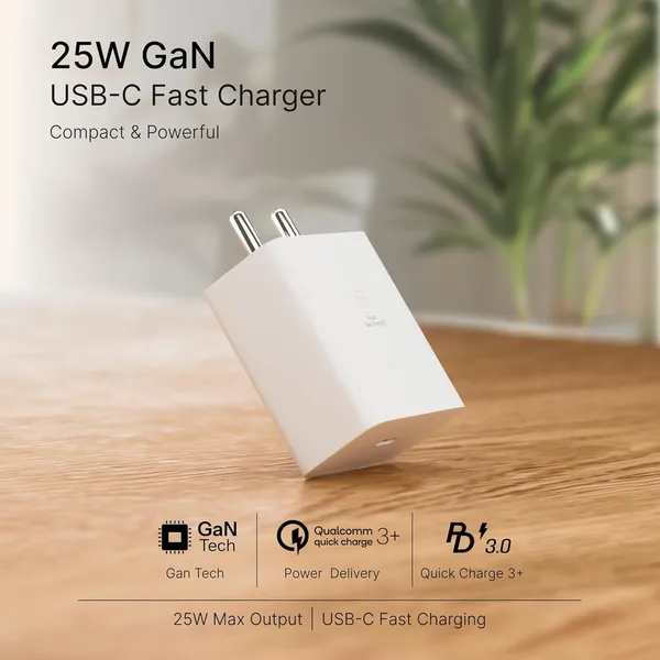 Caliber_Sonic_25W_Usb-C_Wall_Charger_With_Type-C_Cable_1.2M_White