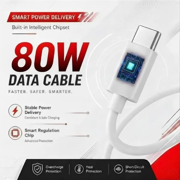 Caliber_Sonic_Usb-A_To_Usb-C_Fast_Charging_Cable_White_-_Pack_of_2