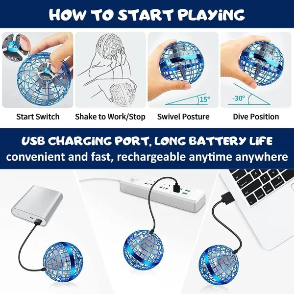 LED_Usb_Rechargeable_Motion_Controlled_Flying_Spinner_Toy