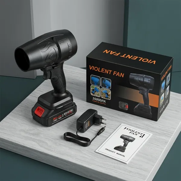 Abs_Plastic_35000Pa_Cordless_Handheld_Air_Blower