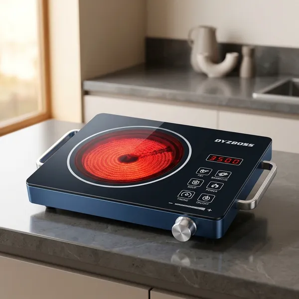Stainless_Steel_Black_Infrared_Cooktop_With_Glass_Top