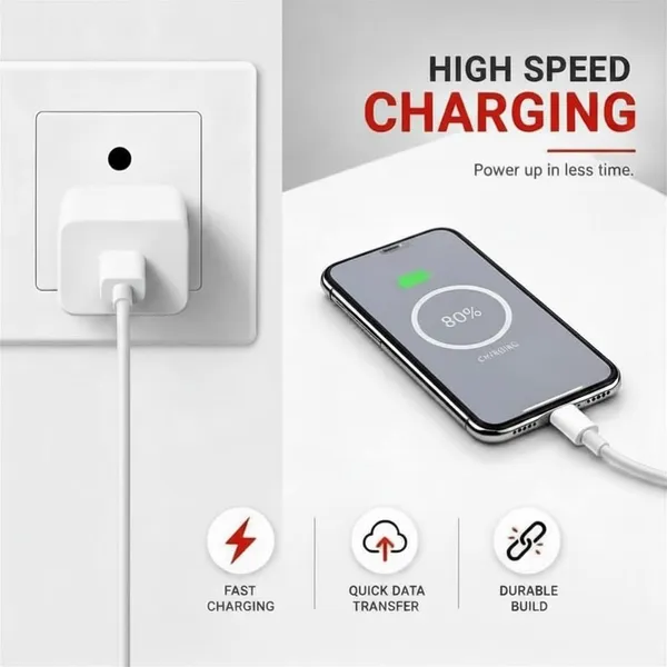 Caliber_Sonic_Usb-A_To_Usb-C_Braided_Charging_Cable_White_-_Pack_of_2
