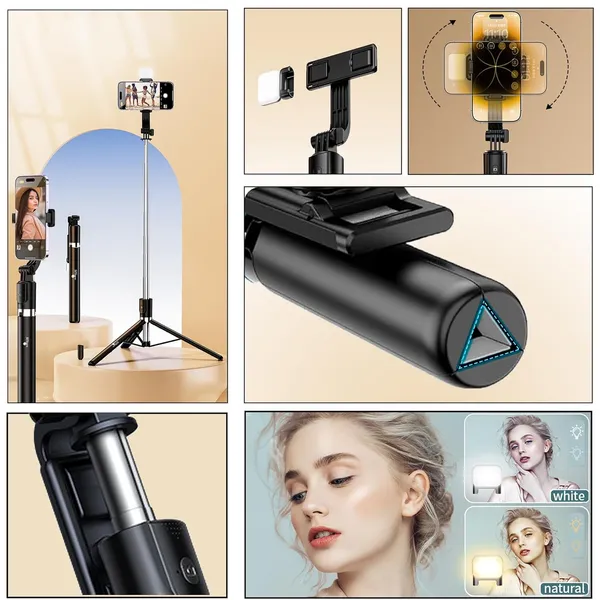 Selfie_Stick_Tripod_With_LED_Light_And_Wireless_Remote