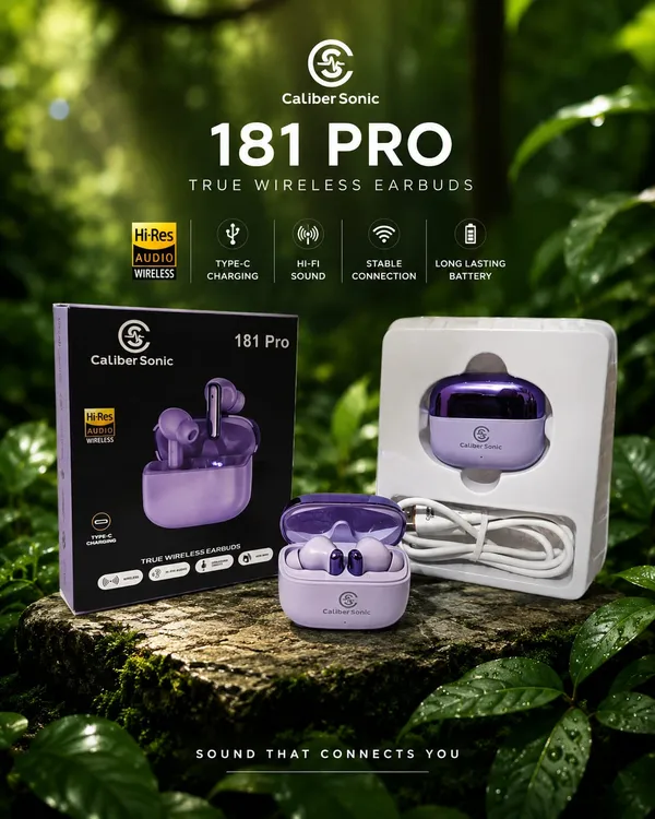 Caliber_Sonic_181_Pro_Tws_Earbuds_40Hr_Chrome_Finish_Hifi_Touch_Control