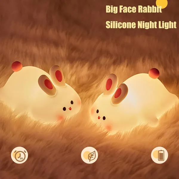 Silicone_Rabbit_3-Mode_Color_Changing_LED_Night_Lamp