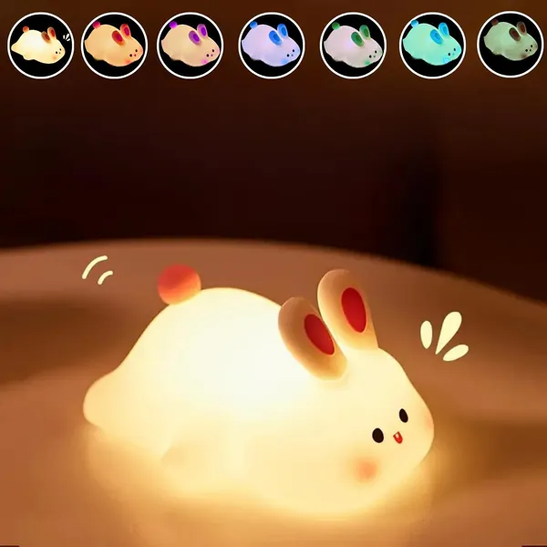 Silicone_Rabbit_3-Mode_Color_Changing_LED_Night_Lamp
