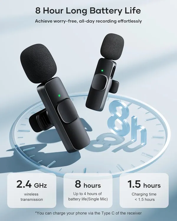Wireless_Lavalier_Microphone_Kit_With_Phone_Holder_Stand