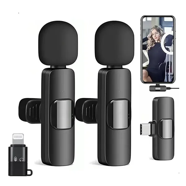 Wireless_Lavalier_Microphone_Kit_With_Phone_Holder_Stand