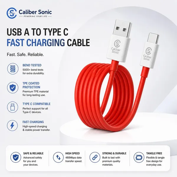 Caliber_Sonic_Gan_Wall_Charger_Usb-A_&_Usb-C_Ports_White