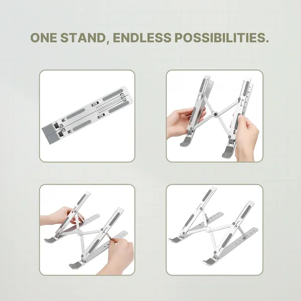 Foldable_Adjustable_Laptop_Stand_With_Storage_Bracket