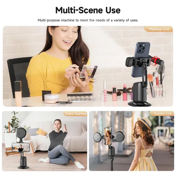 P05_360°_Auto_Face_Tracking_Smartphone_Desktop_Gimbal_Black