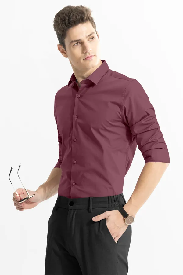Dark_Mavon_Solid_Premium_Satin_Shirt