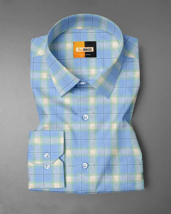 Men'S_Premium_Cotton_Checked_Shirt