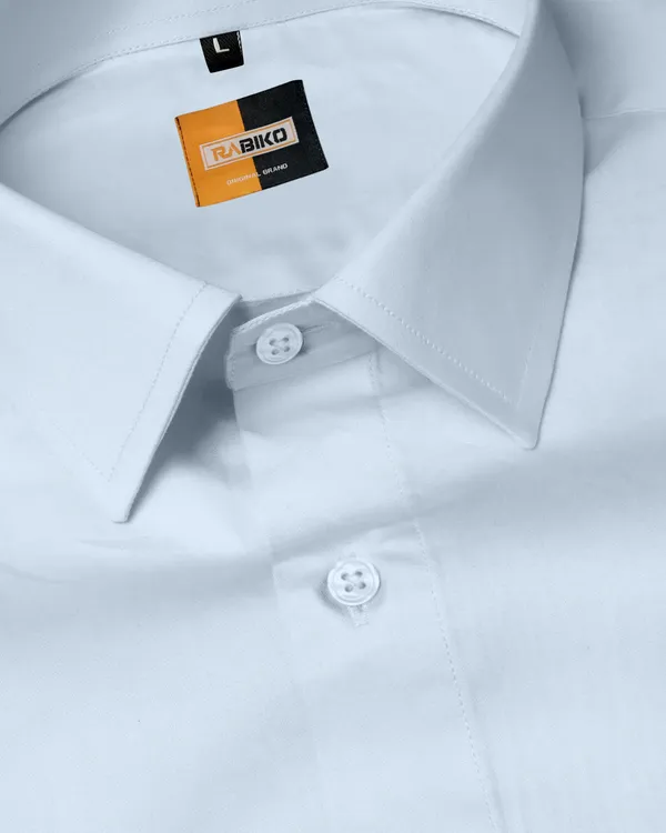 Men'S_Sky_Blue_Solid_Premium_Satin_Shirt