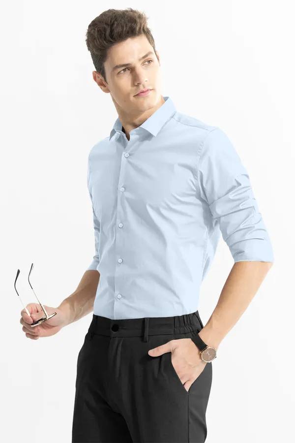Men'S_Sky_Blue_Solid_Premium_Satin_Shirt
