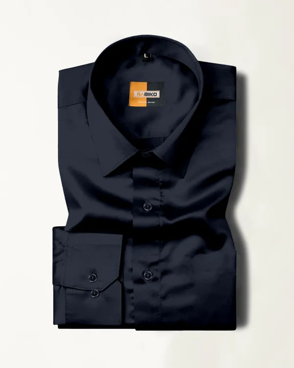Navy_Blue_Solid_Premium_Satin_Shirt