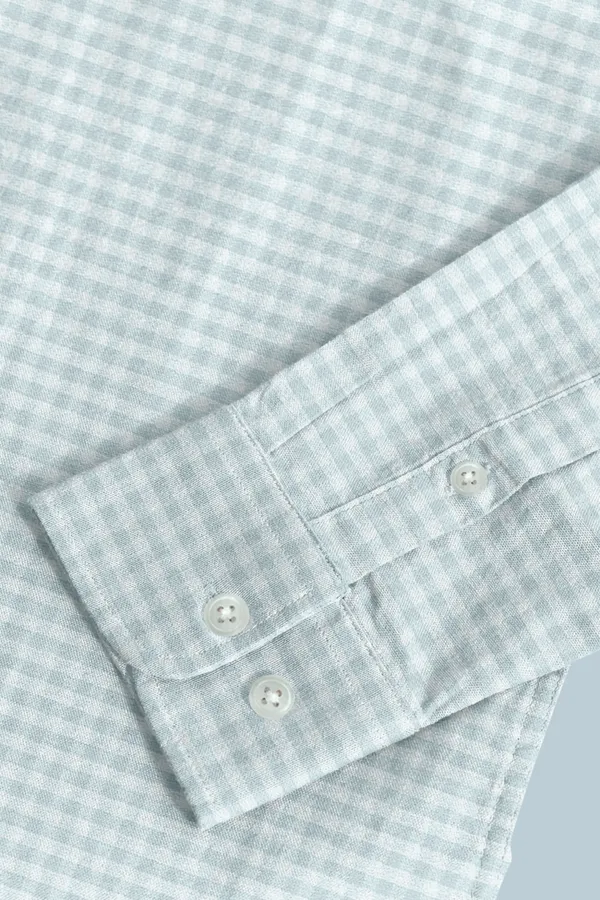 Premium_Mint_Green_Gingham_Oxford_Button-Down_Shirt