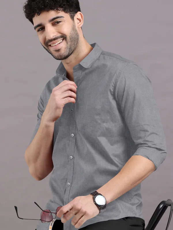 Solid_Grey_Cotton_Shirt