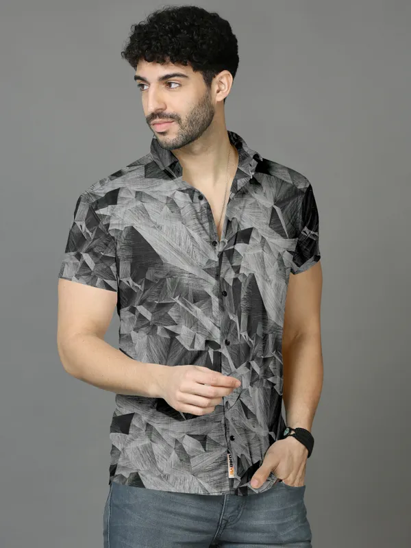 Zebra_Printed_Half_Sleev_Shirt