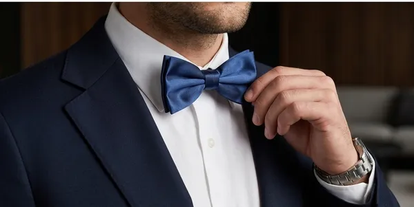 Navy_Blue_Satin_Pre-Tied_Adjustable_Strap_Bow_Tie_For_Men_-_Pack_of_3