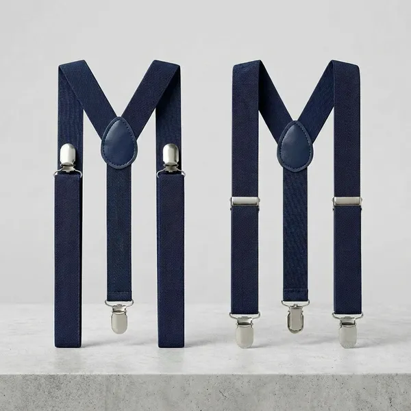 Navy_Blue_Elastic_Y-Back_Adjustable_Suspenders_For_Men_-_Pack_of_2