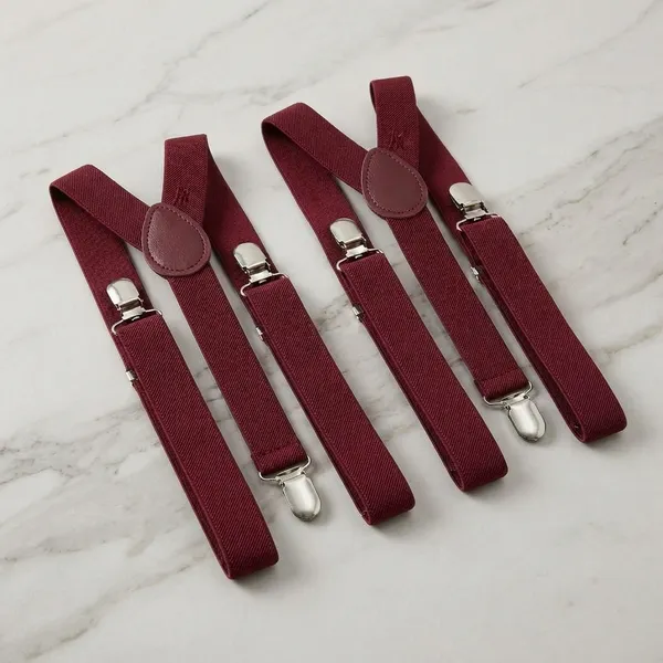 Maroon_Elastic_Y-Back_Adjustable_Suspenders_For_Men_-_Pack_of_2
