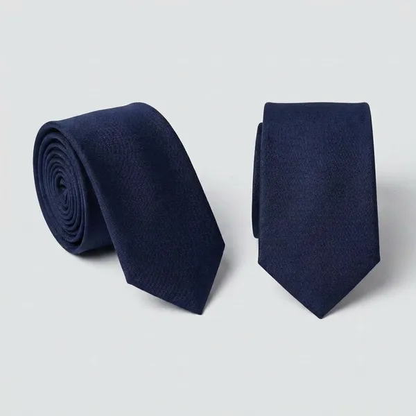 Navy_Blue_Silk_Solid_Formal_Necktie_For_Men_-_Pack_of_2