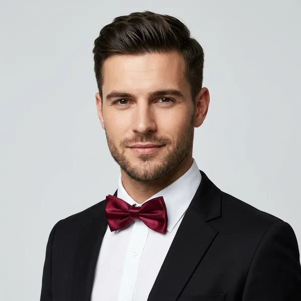 Maroon_Satin_Pre-Tied_Adjustable_Bow_Tie_For_Men_-_Pack_of_3