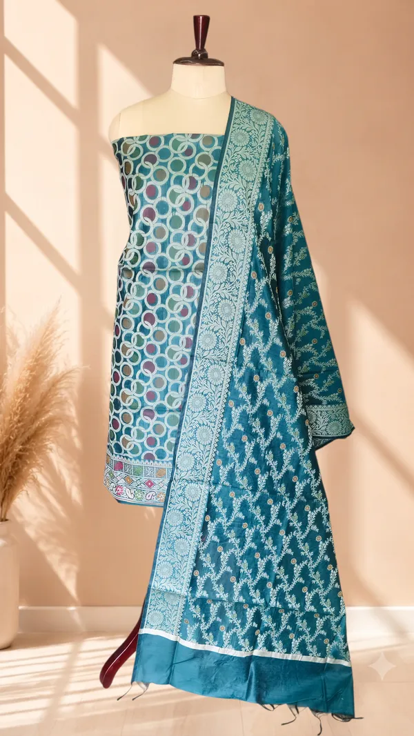 Banarasi_Cotton_Meena_3_Piece_Suit_Set_for_Women_